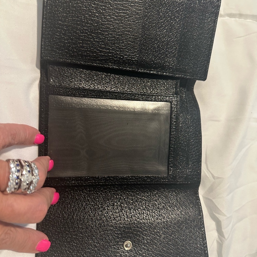 Gucci Black Leather Wallet - Picture 2 of 10